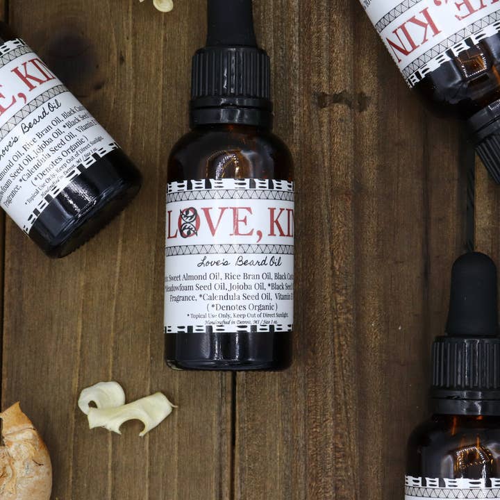 KÄRLEKENS SKÄGGOLJA för wholesale av Love, Kin