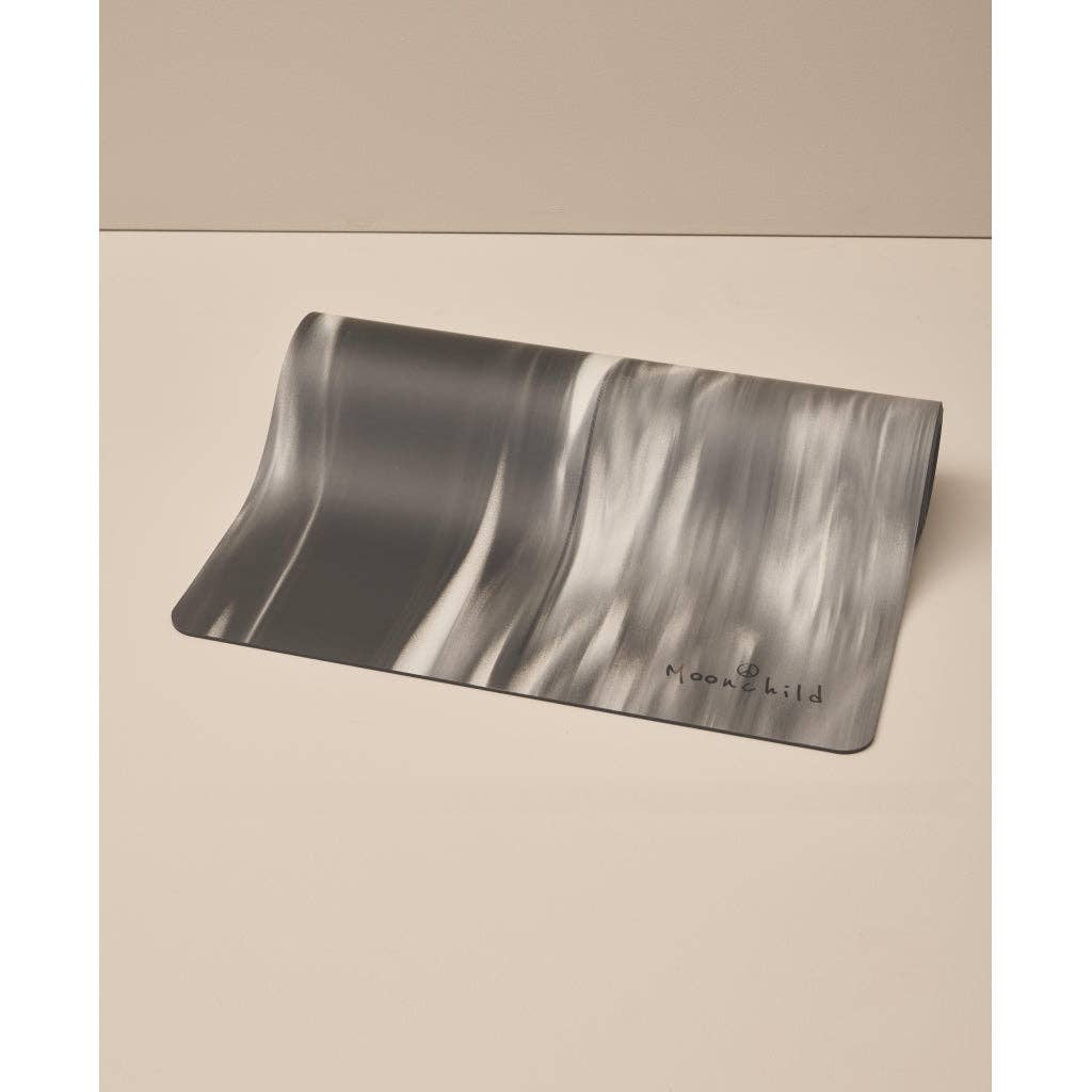 Moonchild Yoga Wear – wholesale Yoga mat – Melange Yoga Mat - Black/White