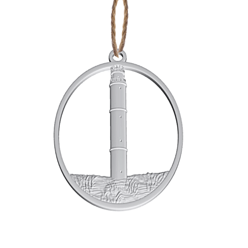 House of Morgan Pewter – Großhandel Verzierung – Handgefertigte Leuchtturm-Anhänger – North Carolinas Leuchttürme5