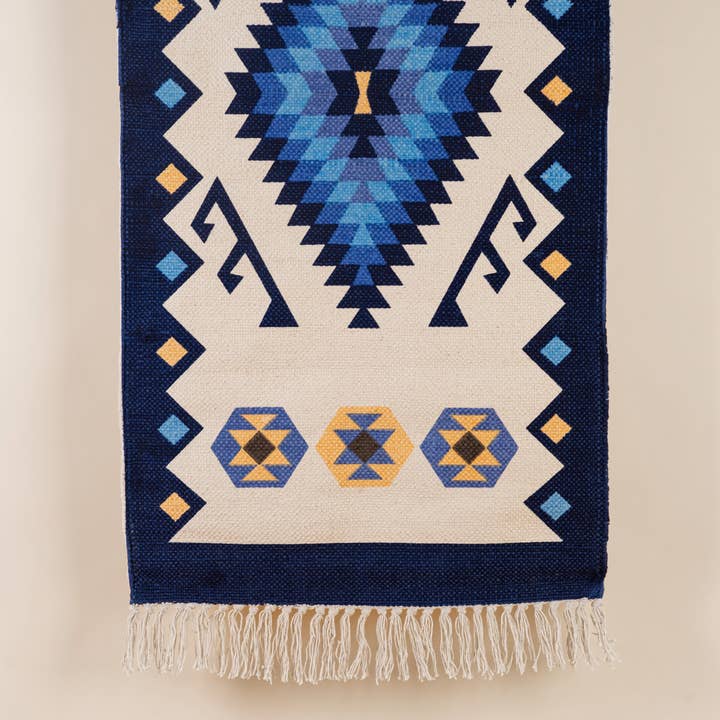 PAWEL, MEHRFARBIGER BAUMWOLLTEPPICH für den Großhandel von QNODI