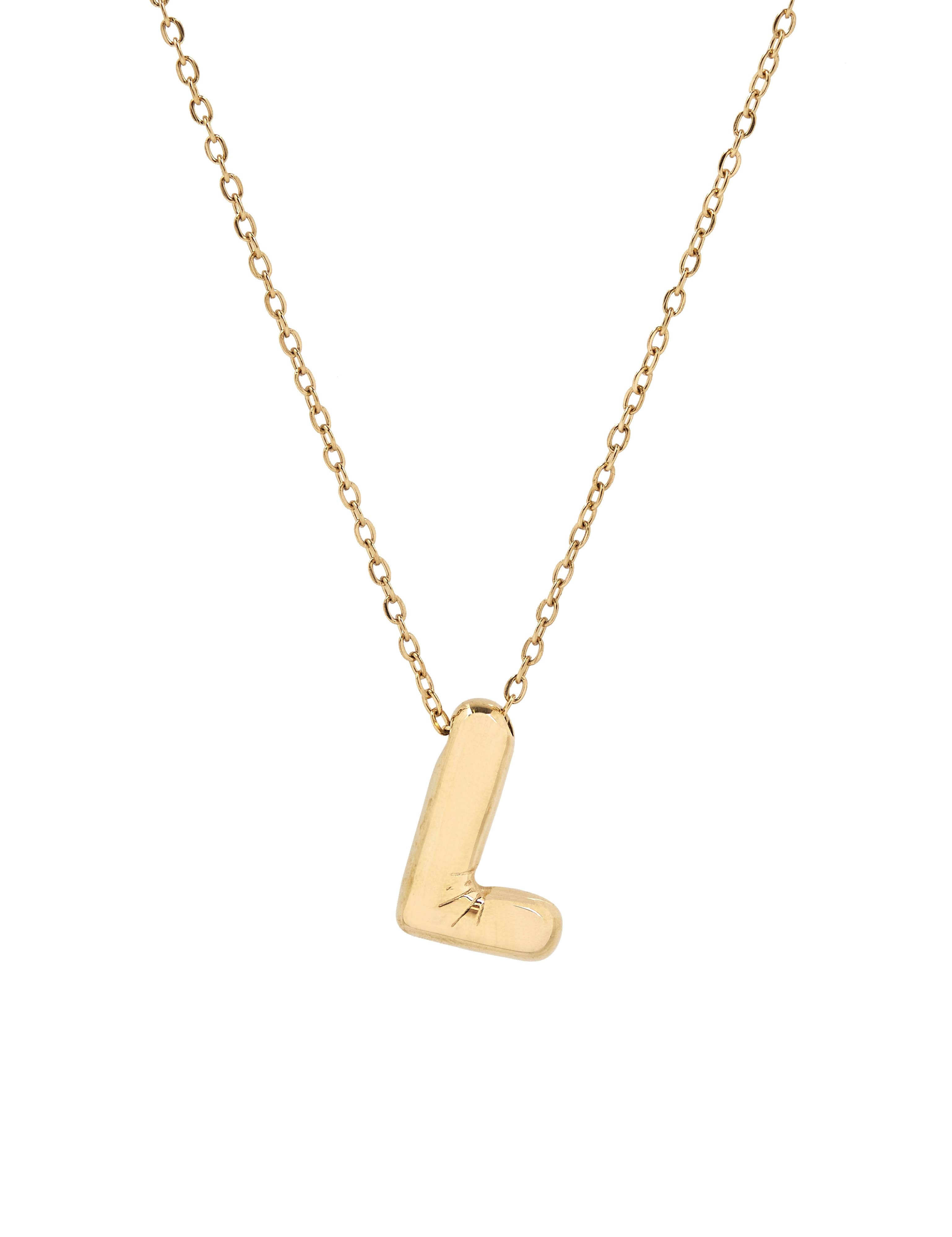 Cassette Barcelona - Wholesale Pendant/Charm Necklace - Balloon Form 3D Initial Necklace10