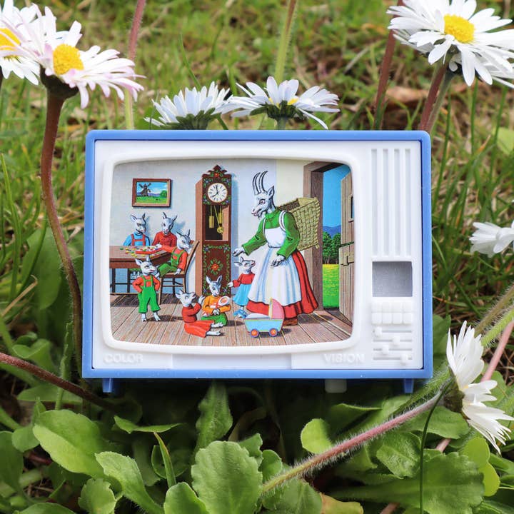 Tribal Trade GmbH - Wholesale Decorative Figurine - Watch Click-TV Fairy Wolf and the Seven Little Goats6