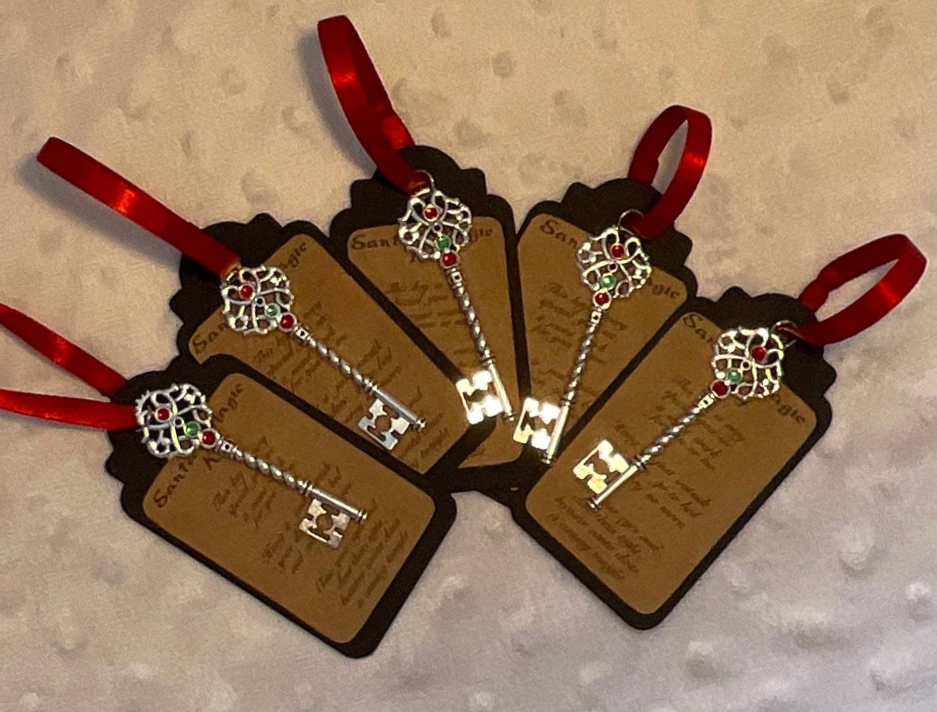 Aka Designs - Wholesale Ornament - Santa’s Magic Keys – Elf-Infused Christmas Door Keys