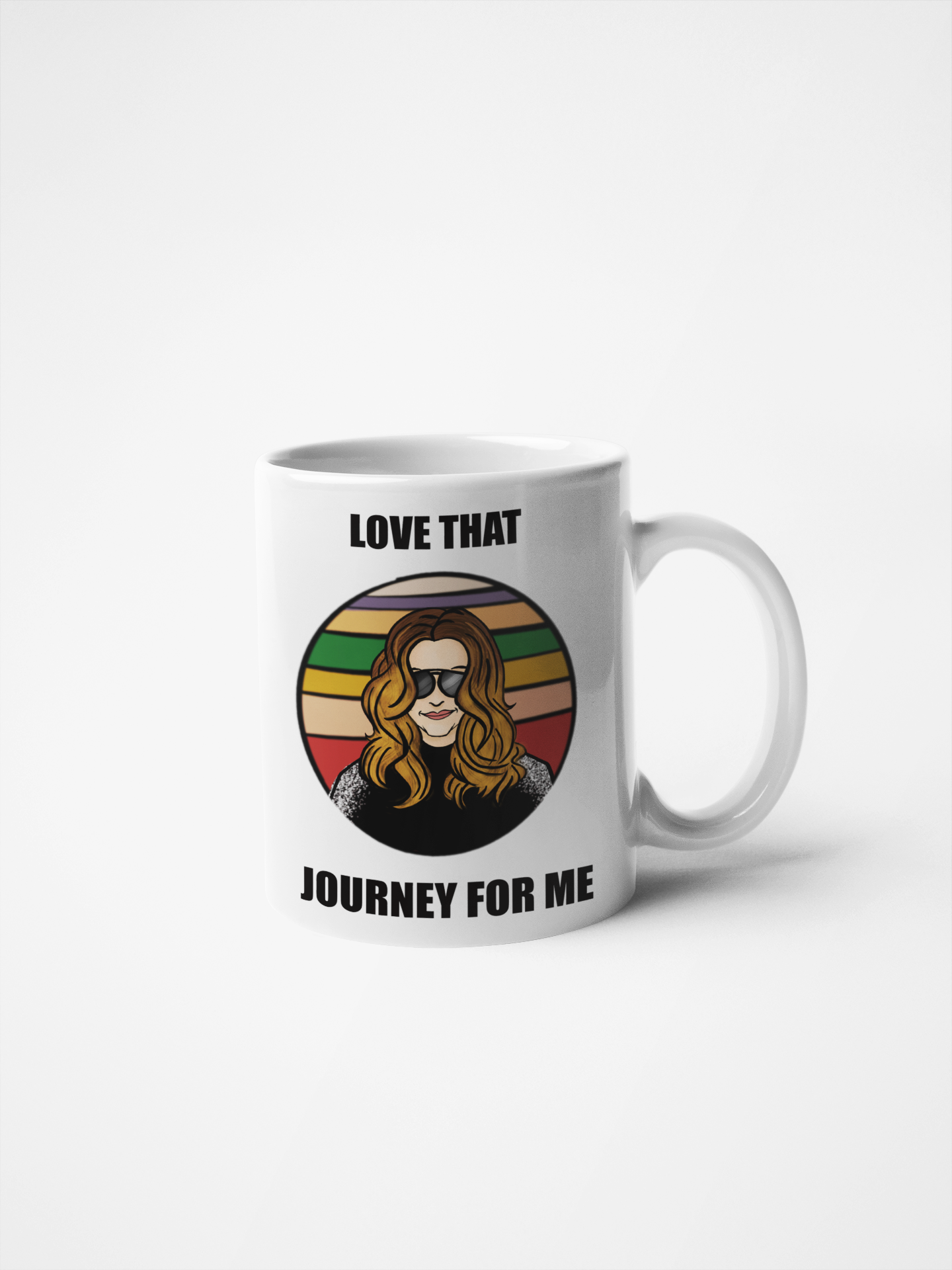 Calm Down Caren - Wholesale Coffee Mug - Love That Journey - Alexis - Schitt's Creek Coffee Mug4