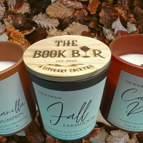 Set di Candele di Lusso Autunnali TWELVE per la vendita all'ingrosso da parte di Book Bar Apothecary