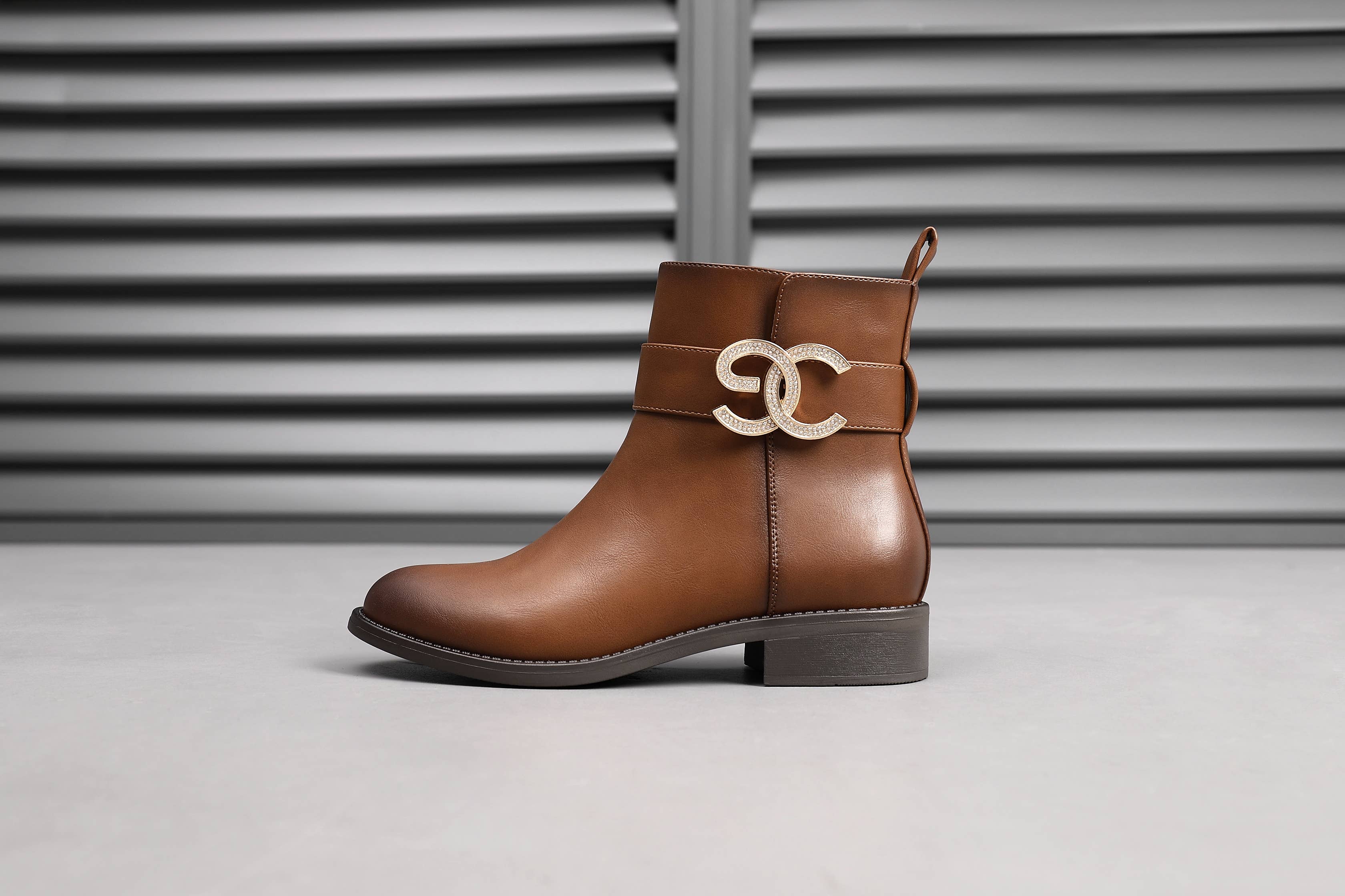 Top Staka – wholesale Stövletter – Baby – A2353 Ankelstövlar med spänndetalj10