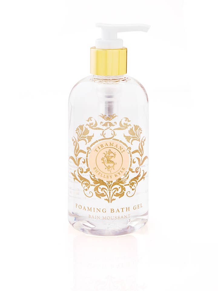 8oz Tiramani Foaming Bath Gel for wholesale by Shelley Kyle