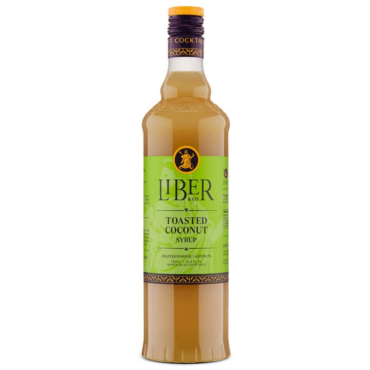 Sirop de noix de coco grillé pour la vente par Liber & Co.