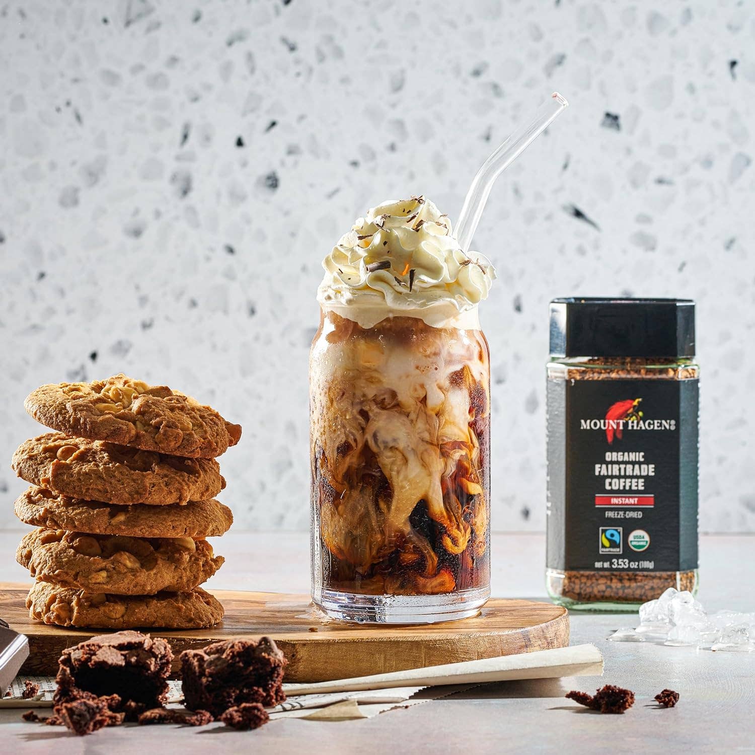 Acme Import Co - Wholesale Instant Coffee/Espresso - Mount Hagen Organic Instant Coffee, 25ct Sticks (1.76oz)3