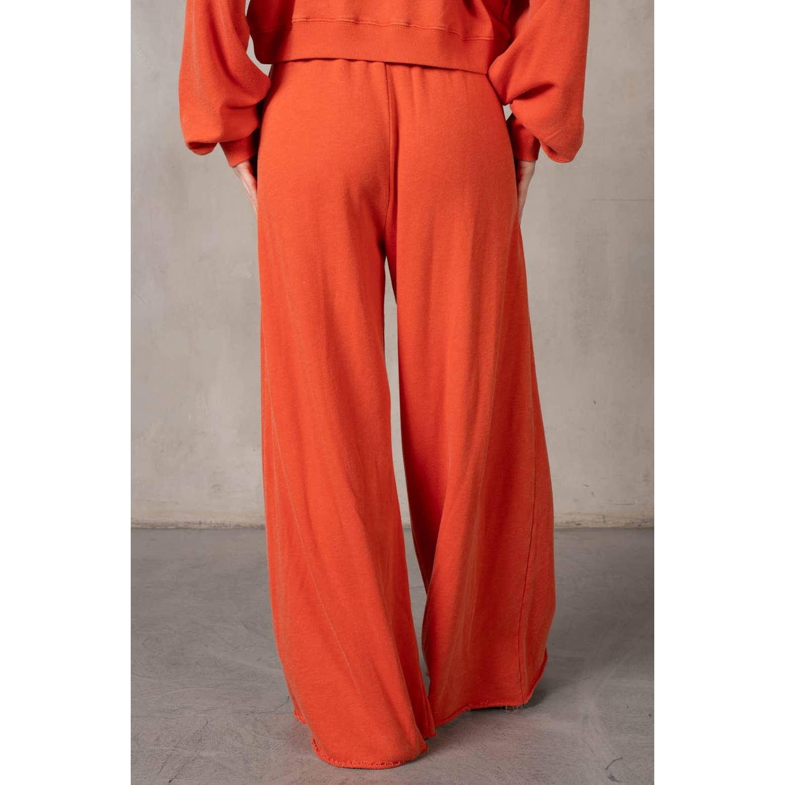 lalamia - Wholesale Pants - Women's - Matching Rib Wide Oversize Sweatpants24