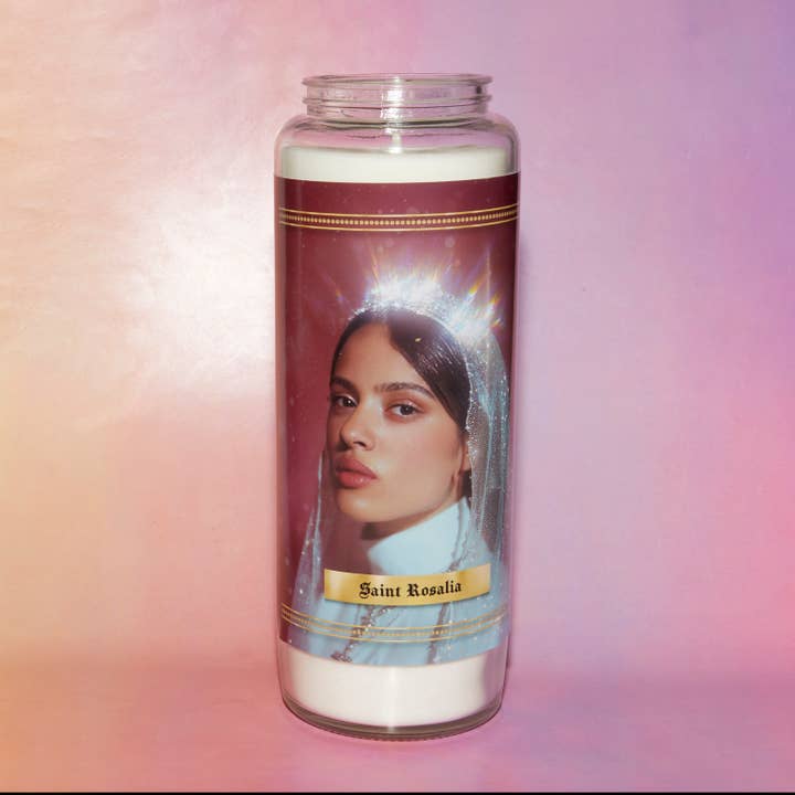 Rosalia Candle for wholesale by Icon Maniacs