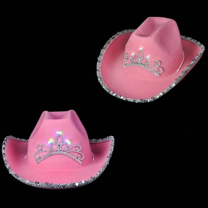 Fuzzy Cowboy Hat for Little Girl's for wholesale by Pagdee Kids Juniors