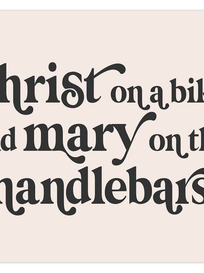 Christ On A Bike for wholesale by Dusty Boy Designs