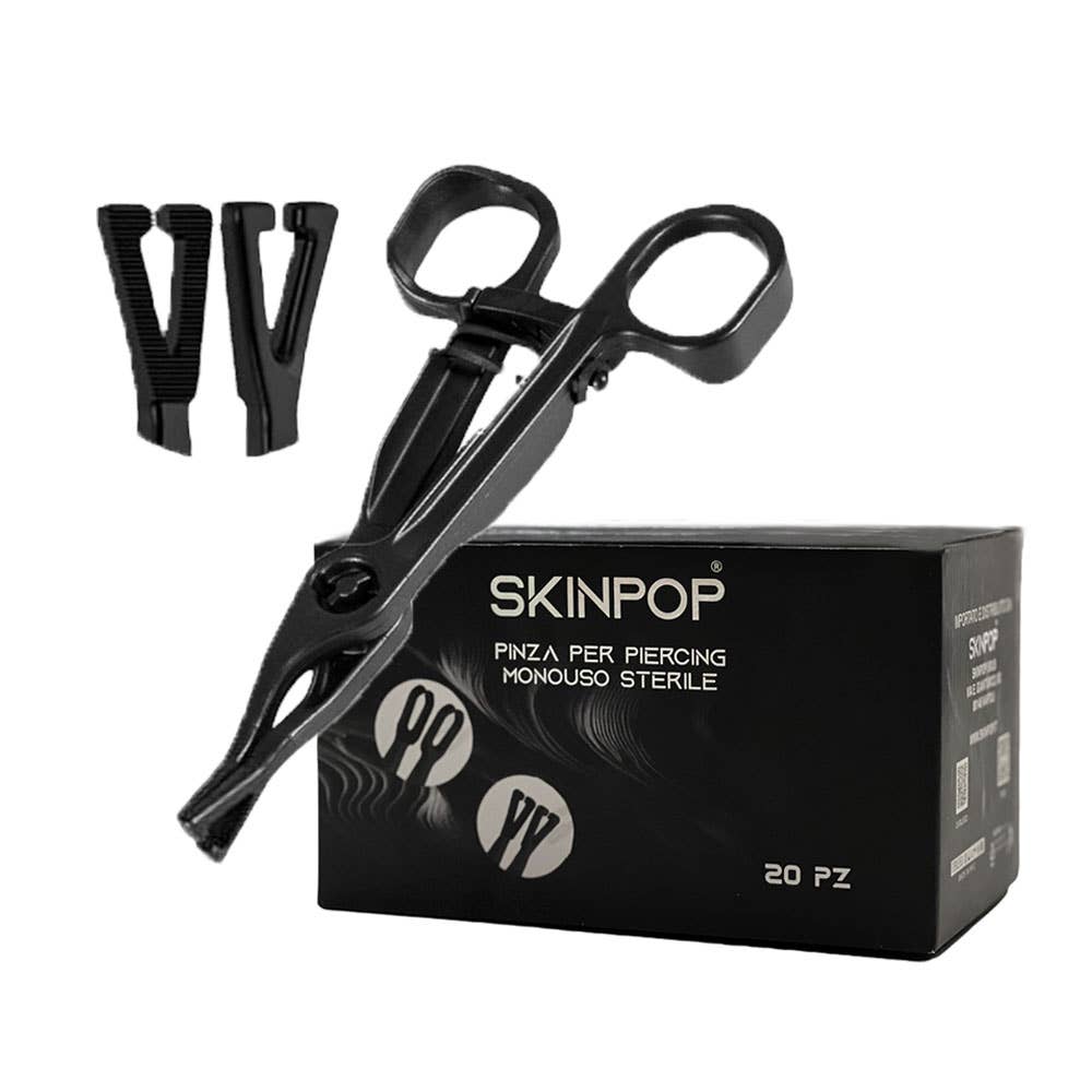 SKINPOP - Wholesale Belly Ring - Skinpop Sterile Disposable Piercing Forceps4