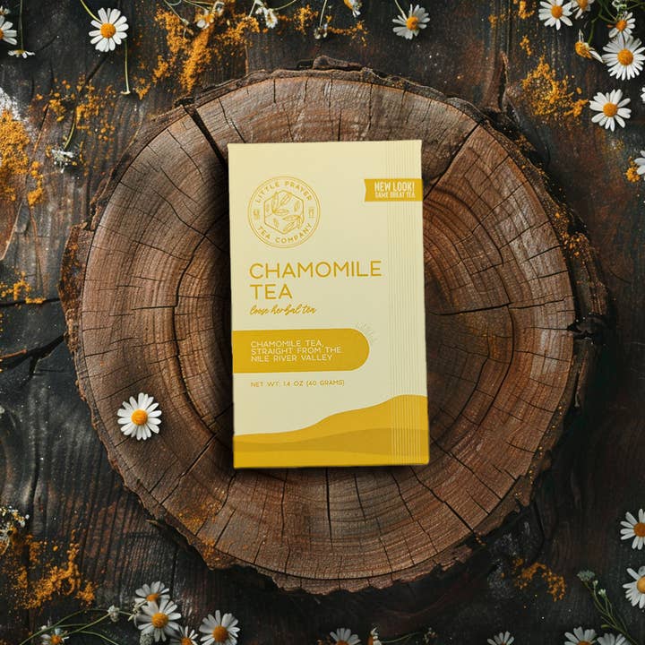 Little Prayer Tea Company – wholesale Löst te – Egyptiskt kamomillte: lugnande, koffeinfri avkoppling