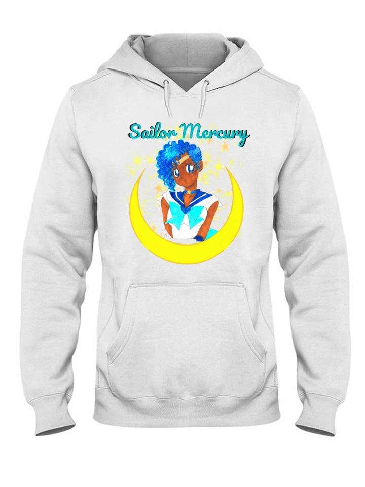 Black Sailor Mercury Hoodie for wholesale by D. Ridley Designs