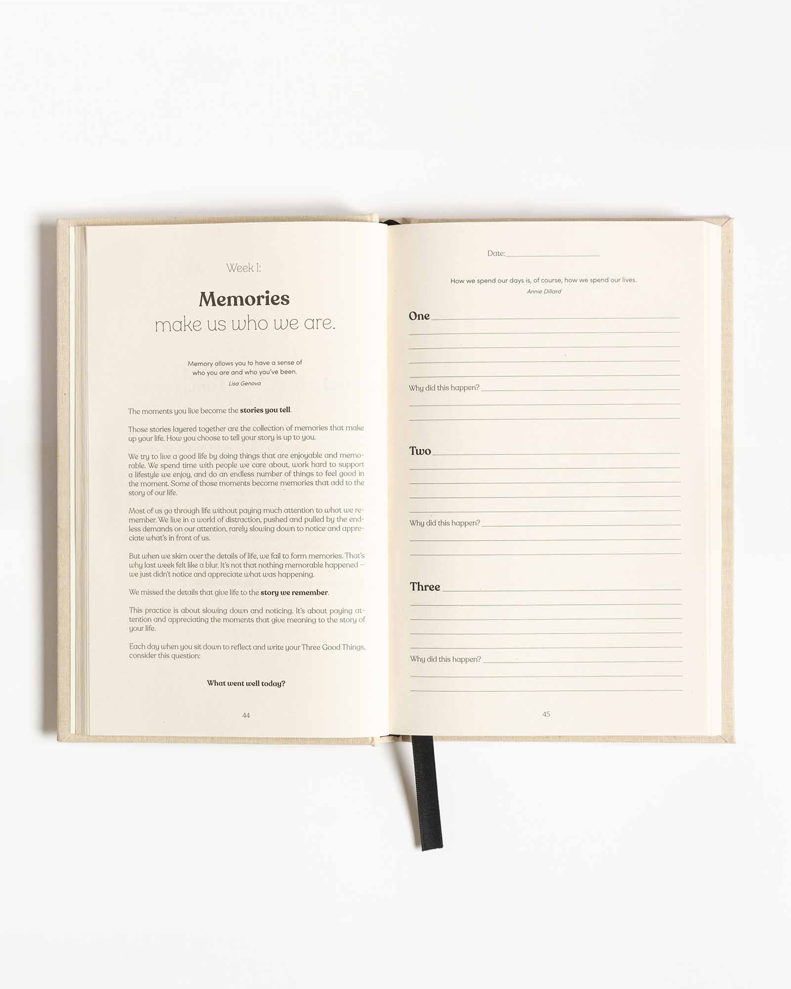 Good Memories Co - Wholesale Journal/Diary - Three Good Things Journal - Memories, Gratitude, Connection4