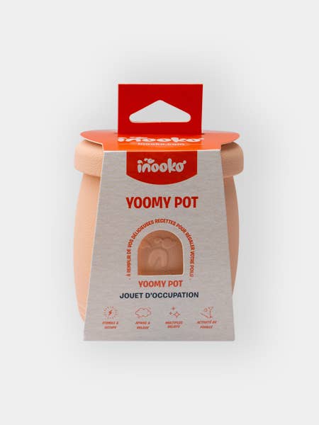 INOOKO – wholesale Pet toy – Dog – Yoomy Pot - Dog Occupation Toy - Peach4