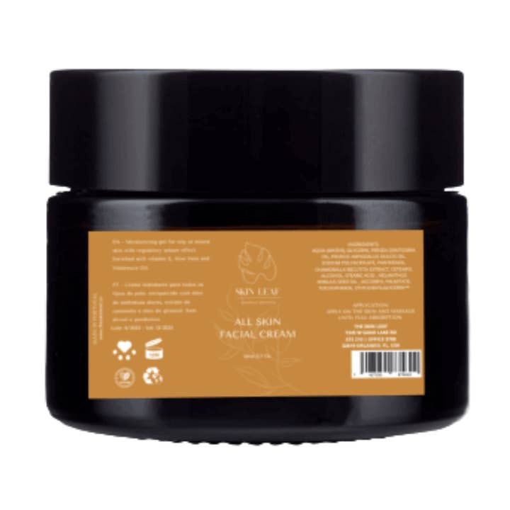 Crema facial para todo tipo de piel | Cuidado de la piel para venta al por mayor de Skin Leaf Cosmetics