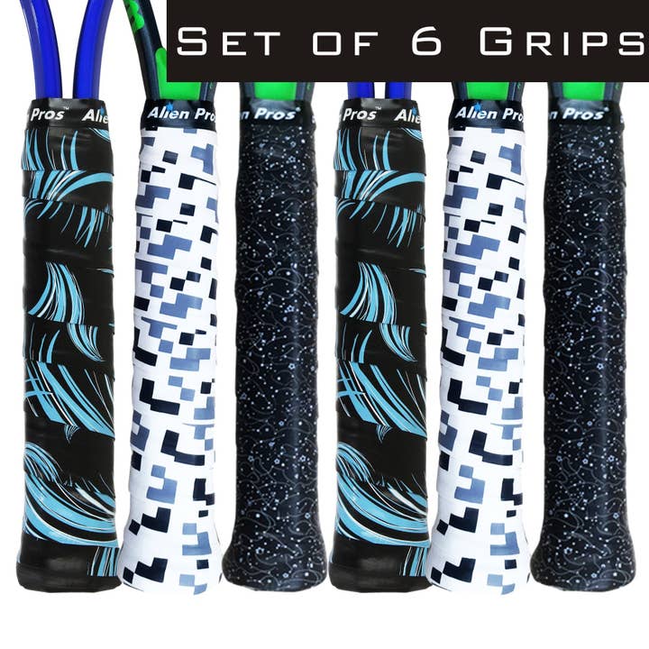 Alien Pros - Vendita all'ingrosso Accessori sportivi - Alien Pros C-Tac Nastro Grip per Racchetta da Tennis (6 Grip)1