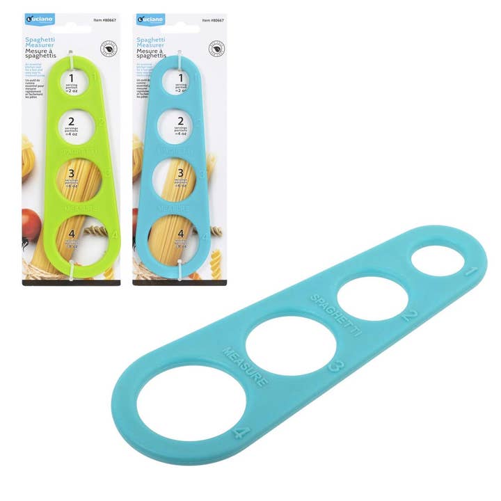 Luciano Spaghetti Measure Tool, 2 Colors for wholesale by Luciano Gourmet