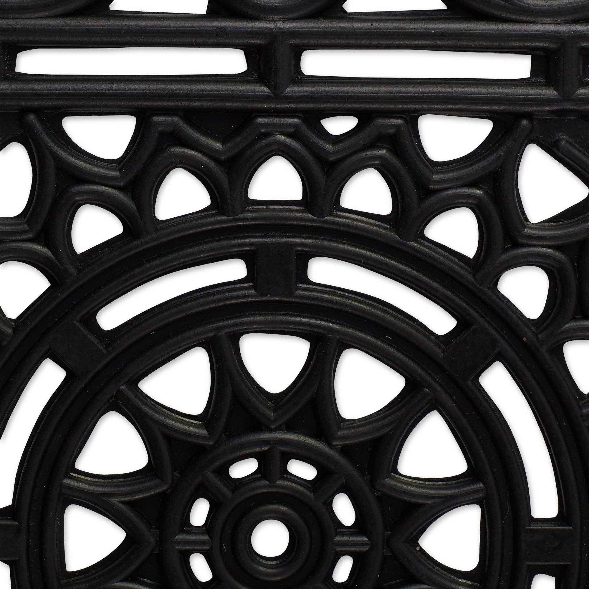 Welcome Home Unbeatable Deals - Wholesale Door Mat - Sun Scroll Rubber Doormat1