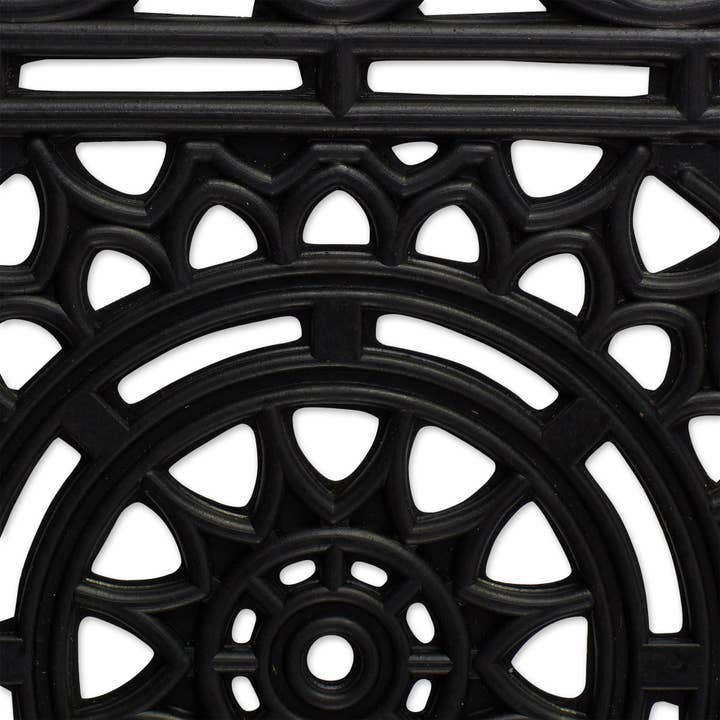 Welcome Home Unbeatable Deals - Wholesale Door Mat - Sun Scroll Rubber Doormat1