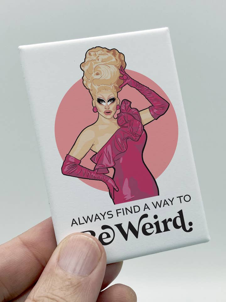 Trixie Mattel Souvenir Magnet - RuPaul's Drag Race for wholesale by The Red Swan Shop