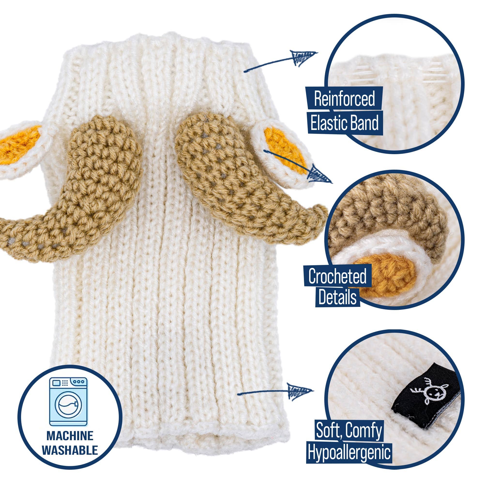 Zoo Snoods - Wholesale Pet Snood - Dog - Goat Ram Dog Snood4