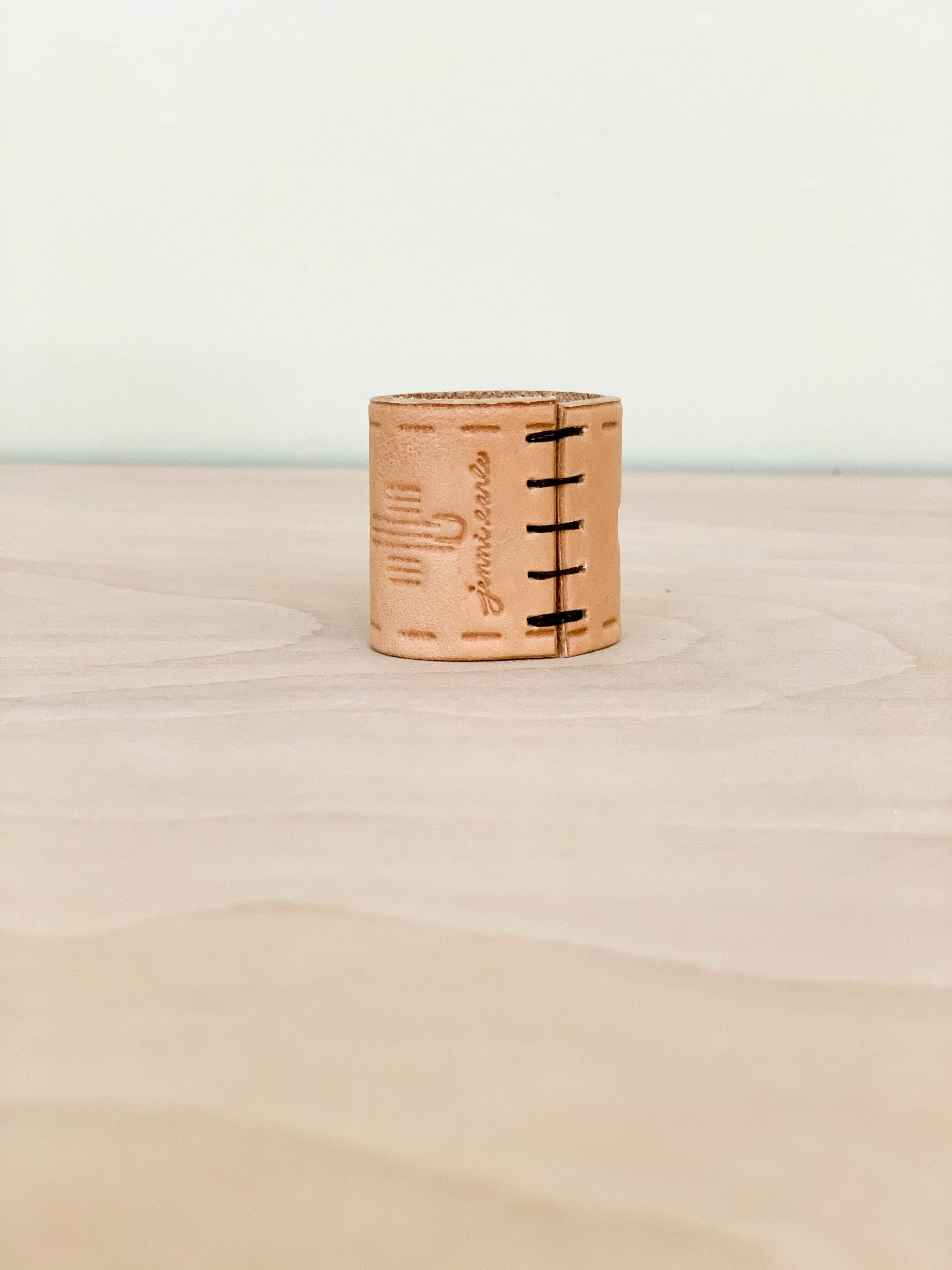 Jenni Earle - Wholesale Bag Strap - Women's - handmade in USA leather bandana slide - tooled5