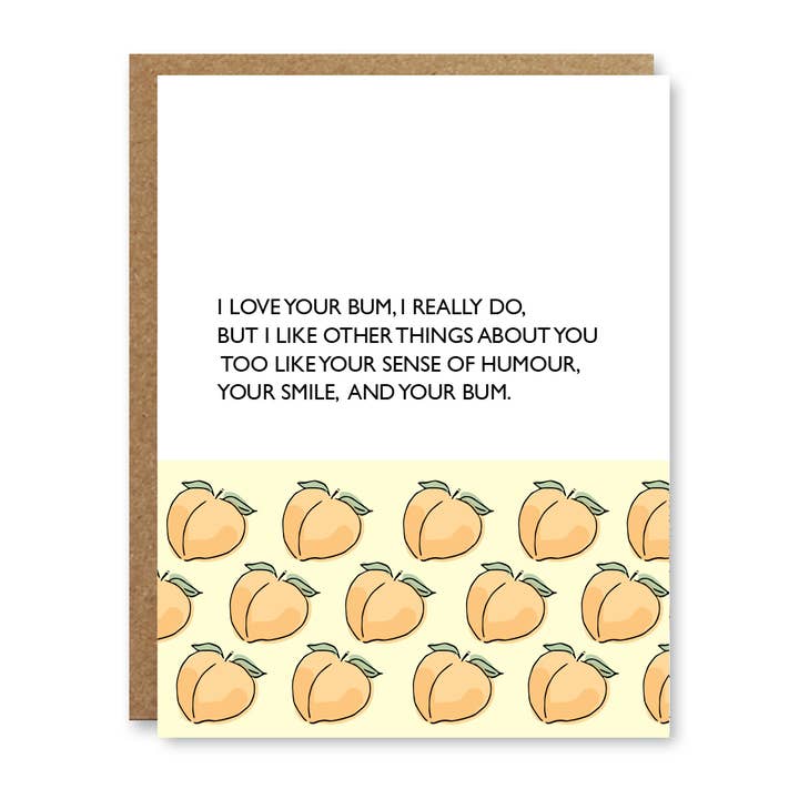 Your Love Card on 130lb Recycled Card Stock for wholesale by Boo To You