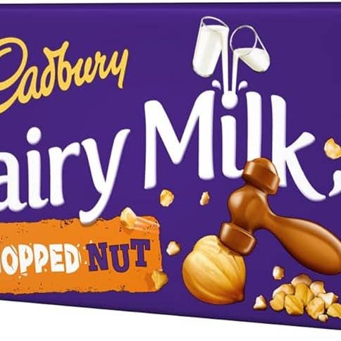 MOM - Wholesale Chocolate Bar - Cadbury Dairy Milk Fruit and Nut Chopped Chocolate Bar 95g