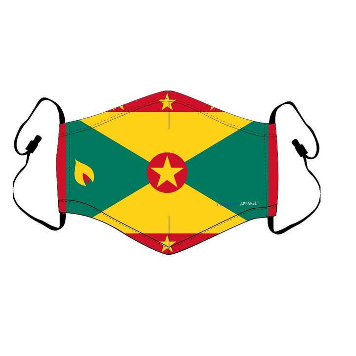 Grenada Cloth Mask - Reusable for wholesale by Caribbean