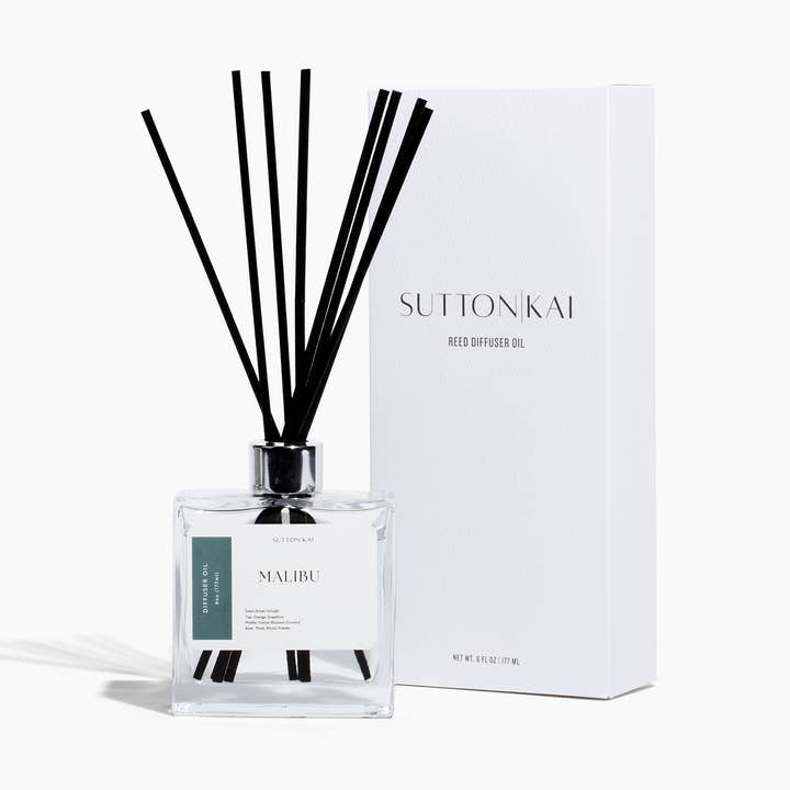 Diffuseur Malibu Reed pour la vente par Sutton Kai Candle Company LLC