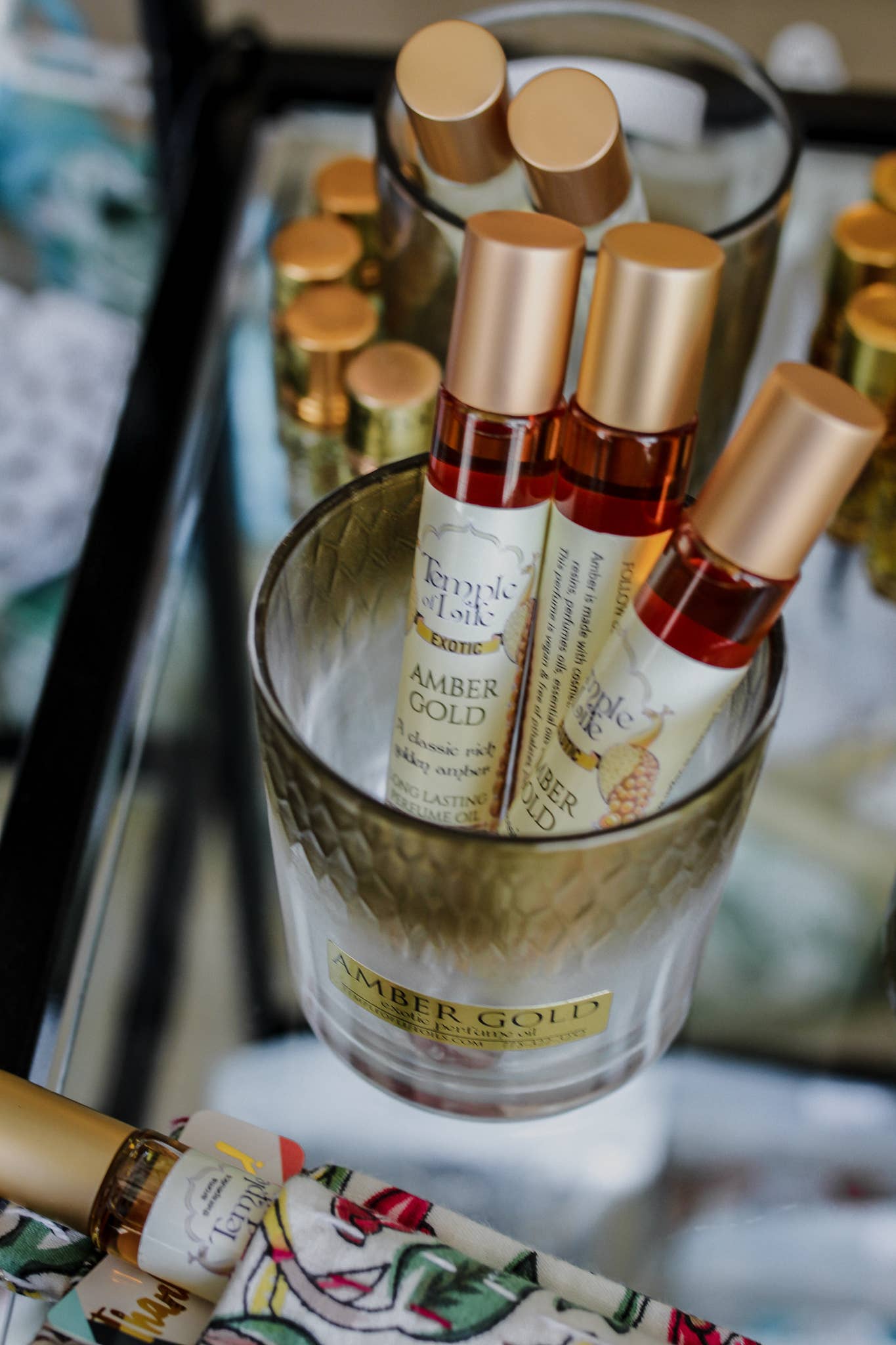 Temple of Life Oils & Perfumes – Großhandel Roll-on-Duft – Exotisches Parfümöl | Amber Gold | Gourmand | Vanilleduft2