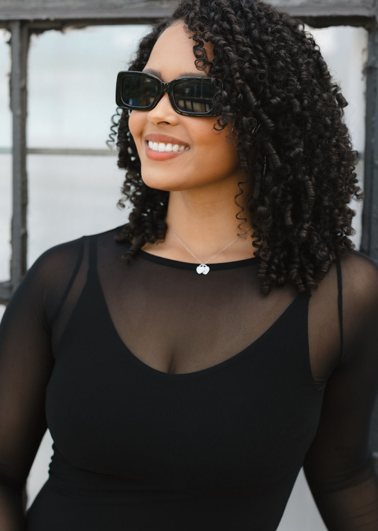 ELIETIAN - Wholesale Gebreide top - Dames - Doorschijnende top met lange mouwen6