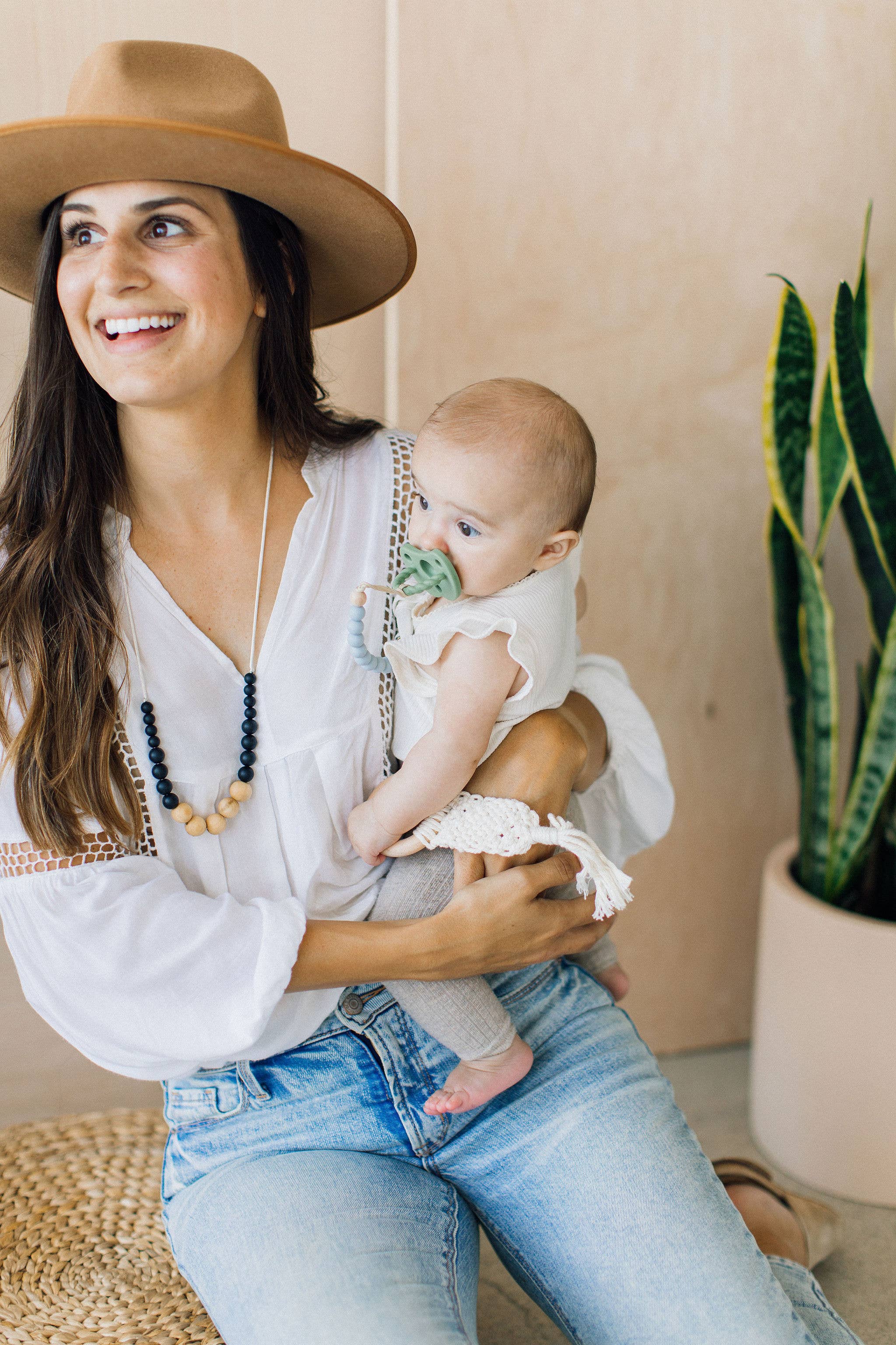 Chewable Charm - Wholesale Teether (Not Clip-On) - Baby - Luna Macrame Teether3