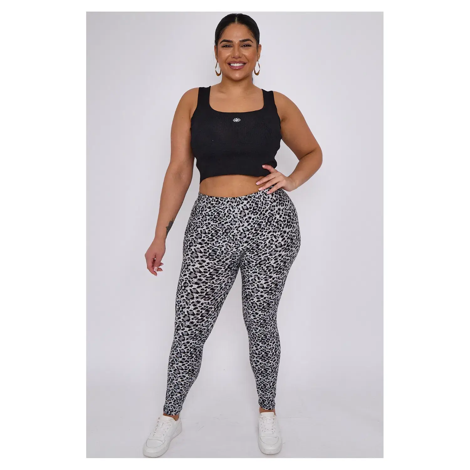 Superbia – wholesale Fashion leggings – Women's – Superbia Super Soft Leggings High Waist (Large Size 14-22)4