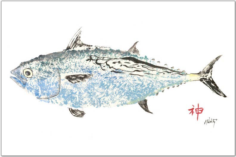 Fish Aye Trading - Wholesale Placemat - False Albacore Handmade Placemat | Ocean Table Decor0