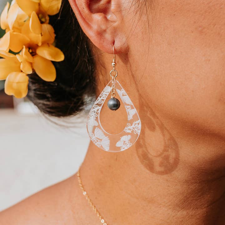 Lehua Earring for wholesale by Island Breeze Designs