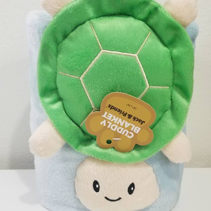 Turtle Cuddly Blanket for wholesale by One & Only Creations, Inc. - Jack & Friends