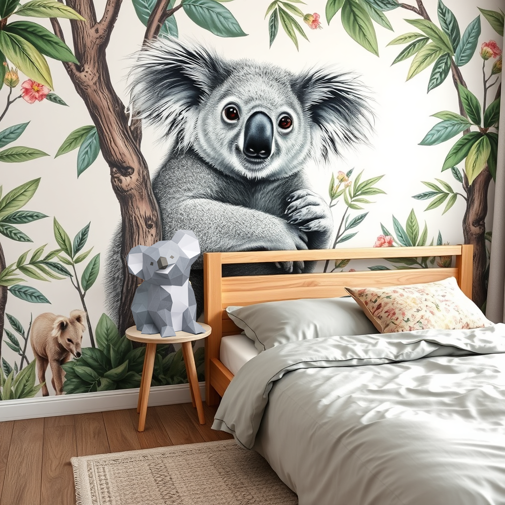 Sofs Designs - Wholesale DIY Craft Kit - DIY Koala 3D LUX paper origami model Kit 1