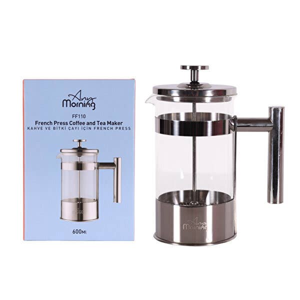Biggbrands GmbH - Wholesale French Press - Any Morning French Press Coffee and Tea Maker_ 600 ml0