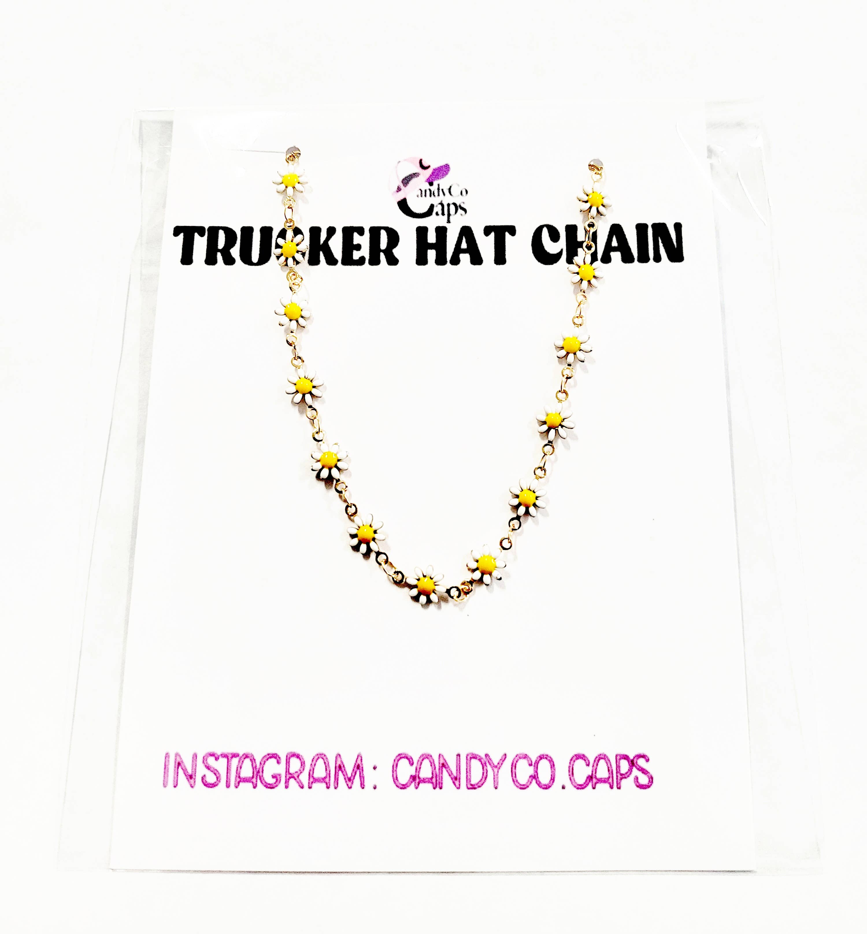 The Candy Collections - Wholesale Hat Accessory - Women's - Online Trucker Chain hat bar personalization supplies brooch2