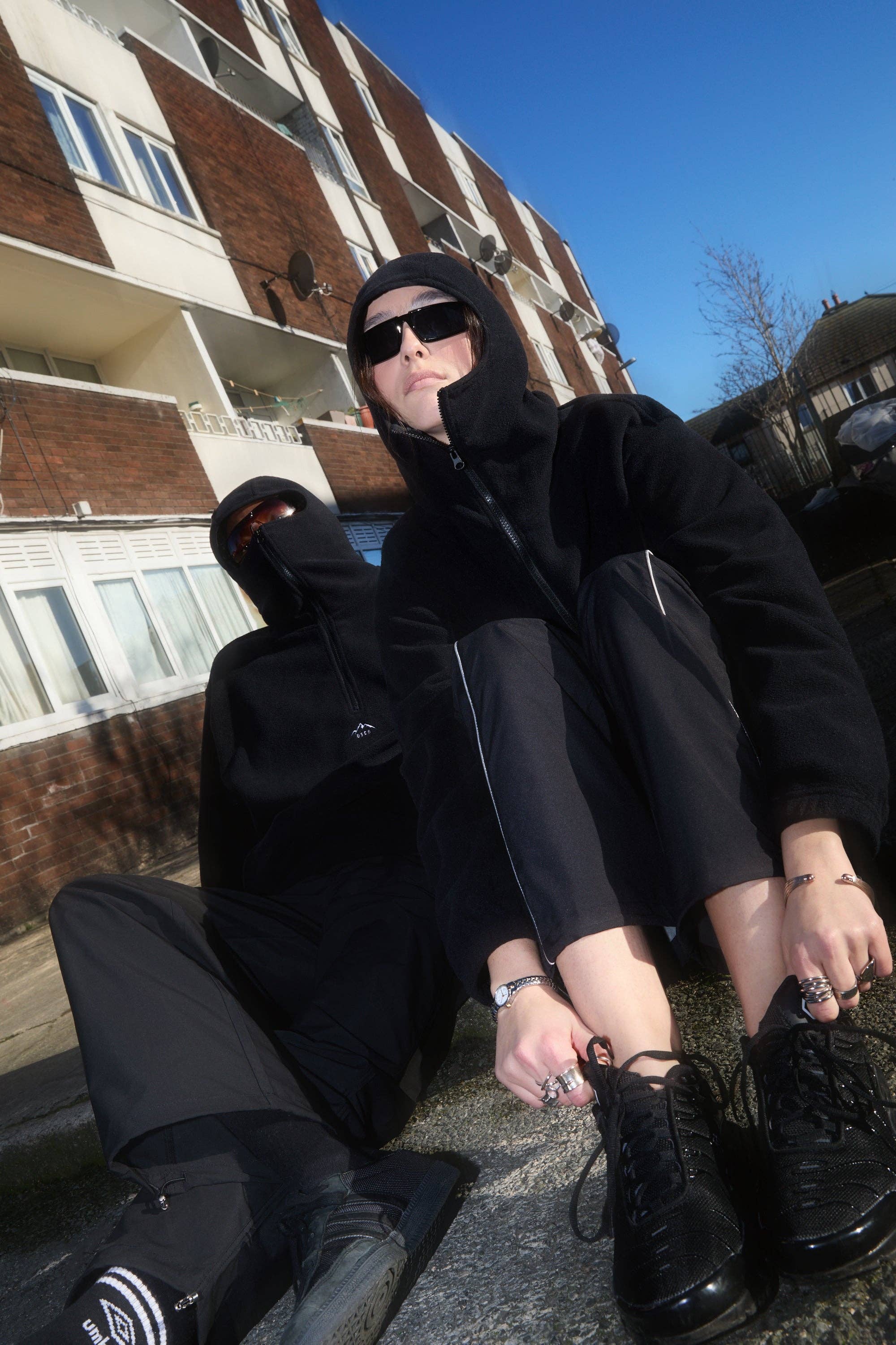 Black The Riot Fleece for wholesale on Faire10