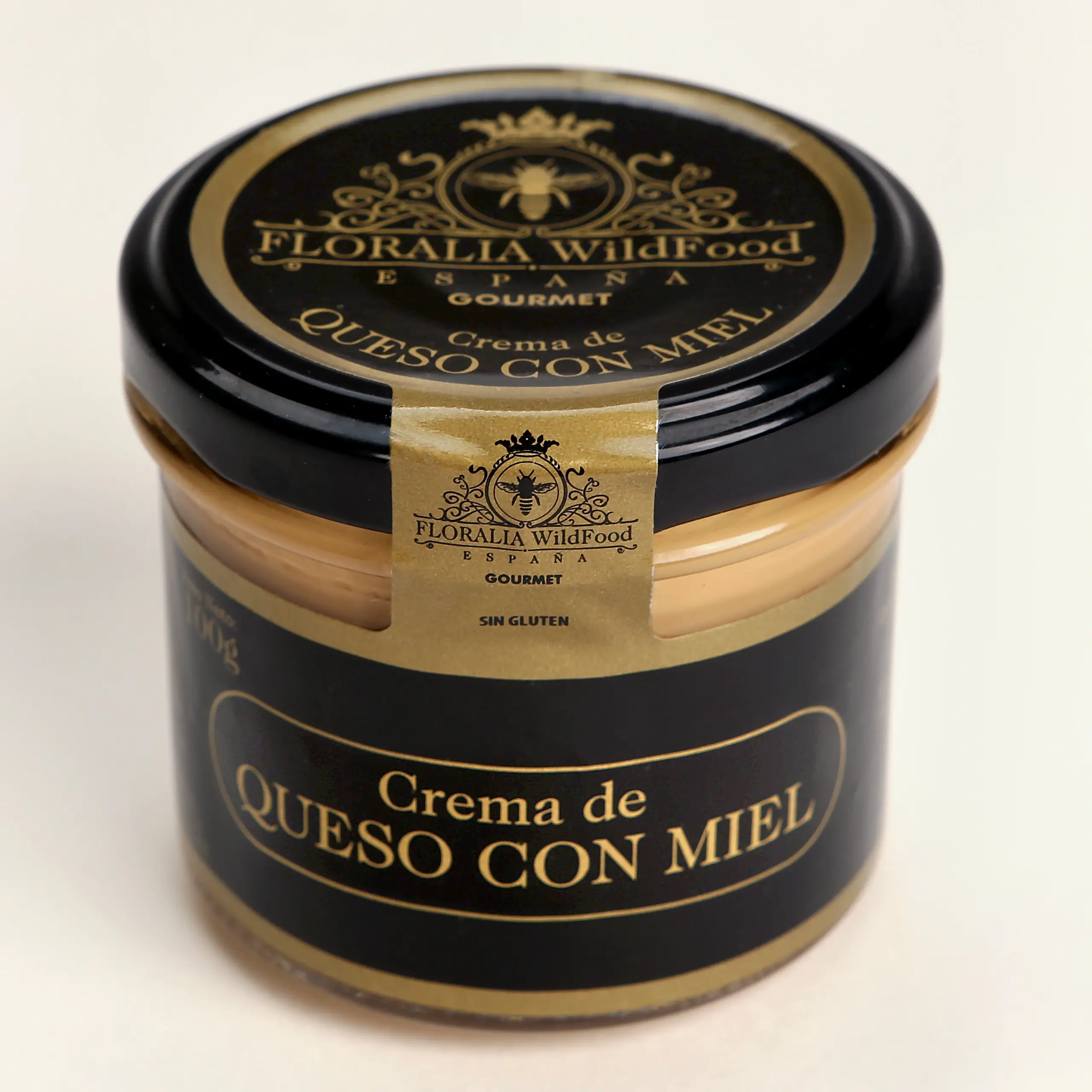 Floralia Miel España - Venta al por mayor Quesos - CREMA DE QUESO CON MIEL GOURMET. 100 GR4