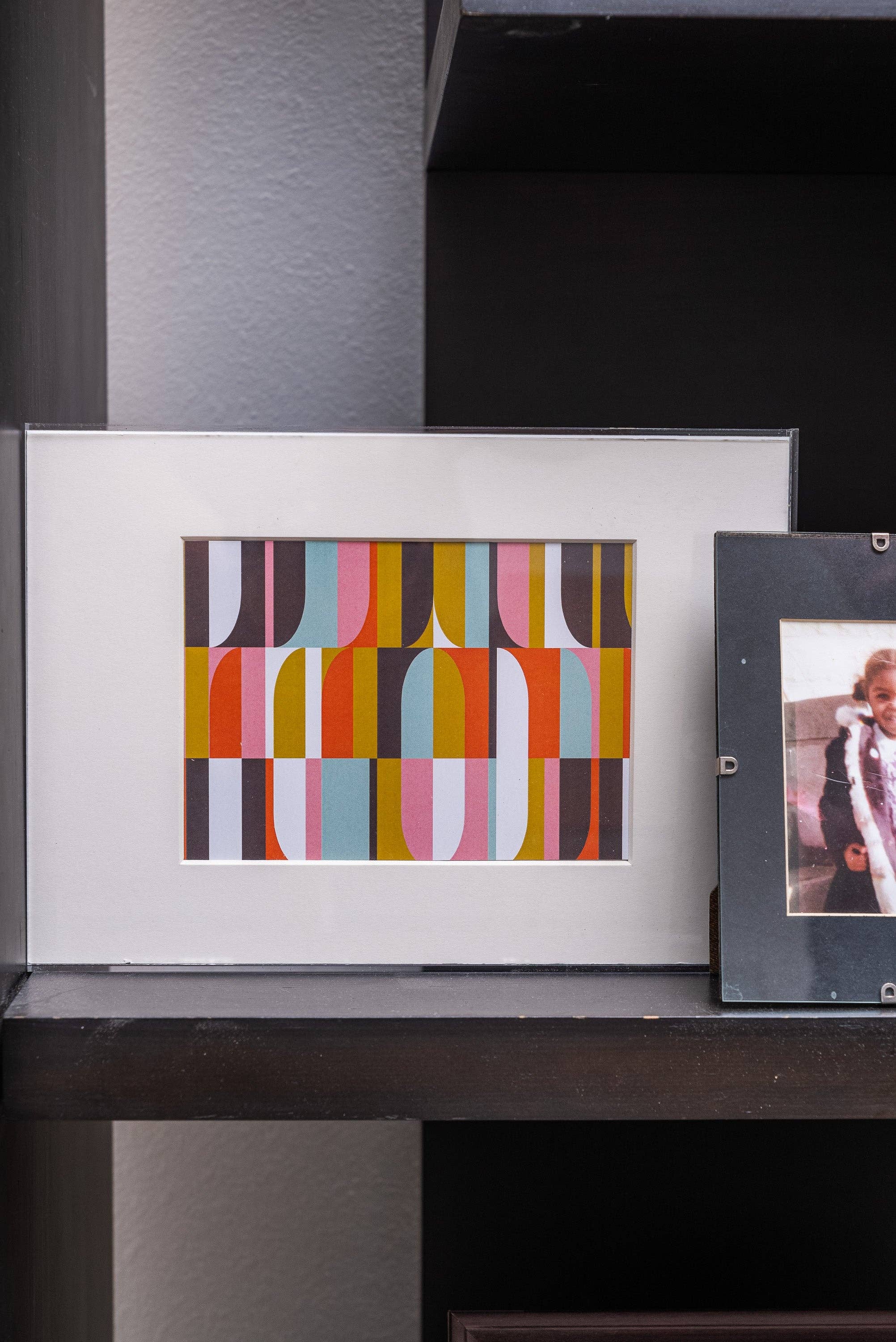 hide+seek SUPPLY CO - Wholesale Picture Frame - Float Acrylic Frame - Clear with Groove Artwork1