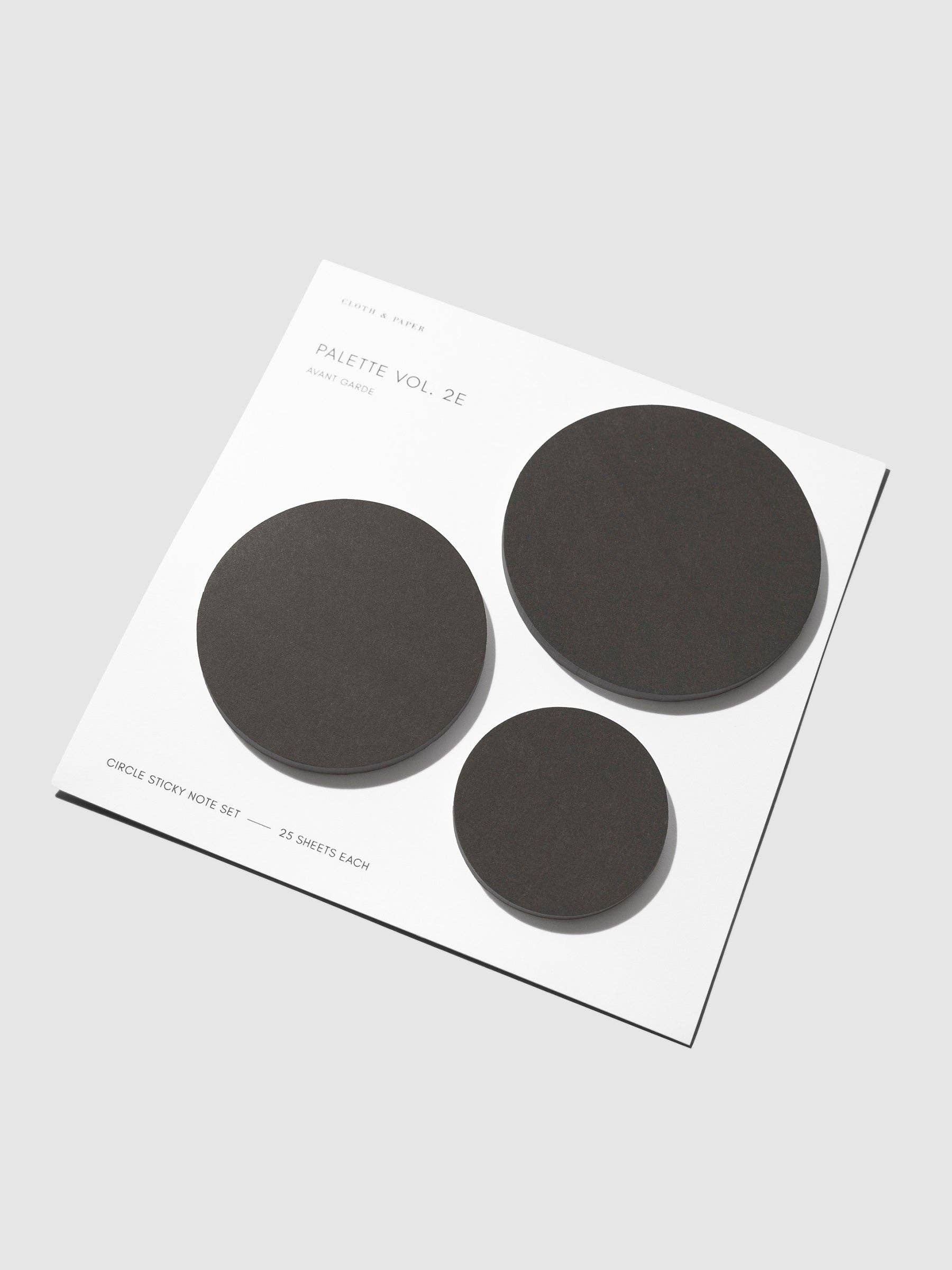 Cloth & Paper – wholesale Sticky notes – Circle Sticky Note Set1