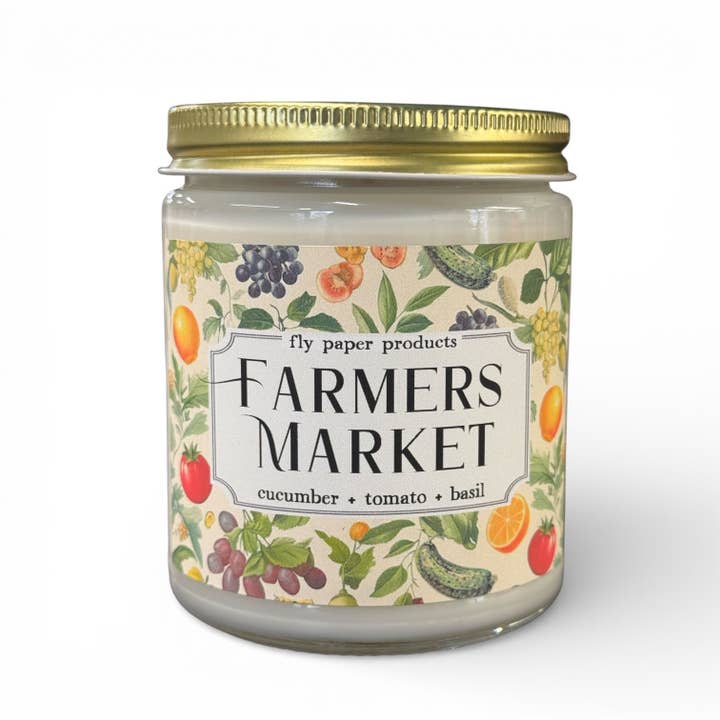 Landmandsmarked 9oz Sojalys Agurk + Tomat + Basilikum for engroshandel hos Fly Paper Products