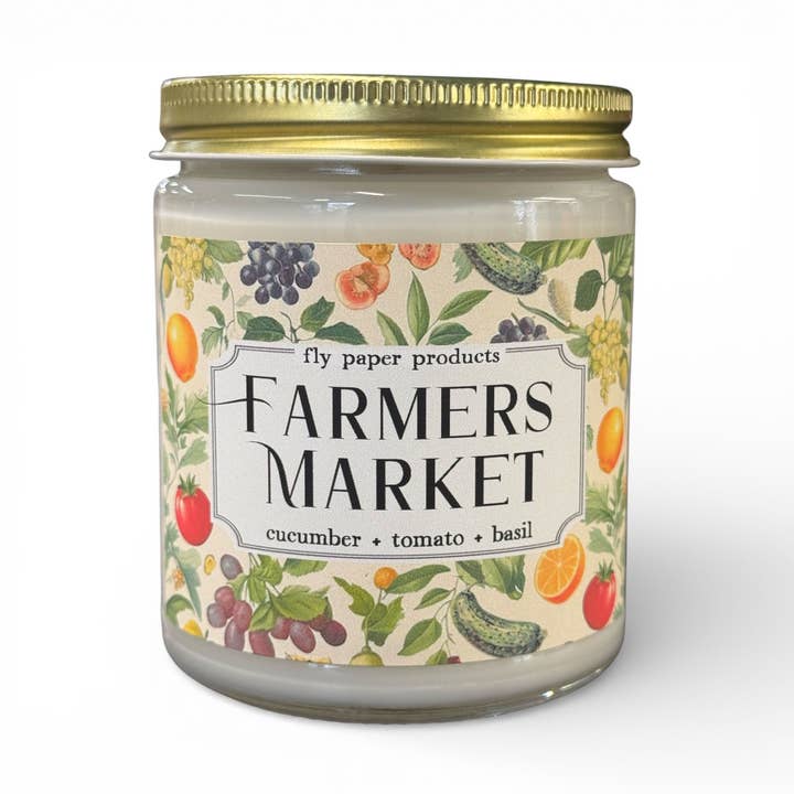 Landmandsmarked 9oz Sojalys Agurk + Tomat + Basilikum for engroshandel hos Fly Paper Products